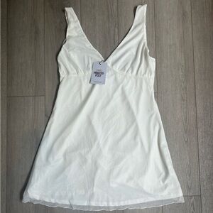 Princess Polly White Zuba Mini Dress